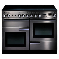 Rangemaster Professional + 110 Induction Hob Range Cooker Stainless Steel